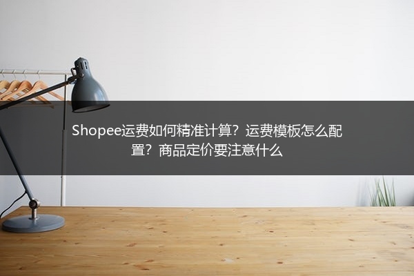 Shopee运费如何精准计算？运费模板怎么配置？商品定价要注意什么