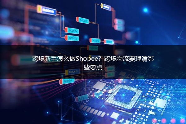 跨境新手怎么做Shopee?跨境物流要理清哪些要点
