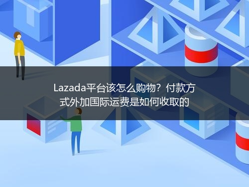 Lazada平台该怎么购物？付款方式外加国际运费是如何收取的