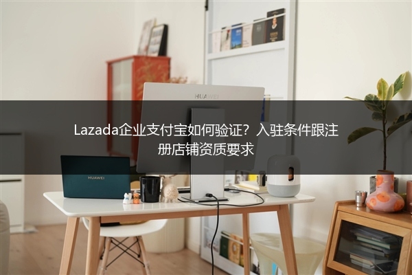 Lazada企业支付宝如何验证？入驻条件跟注册店铺资质要求
