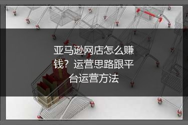 亚马逊网店怎么赚钱?运营思路跟平台运营方法