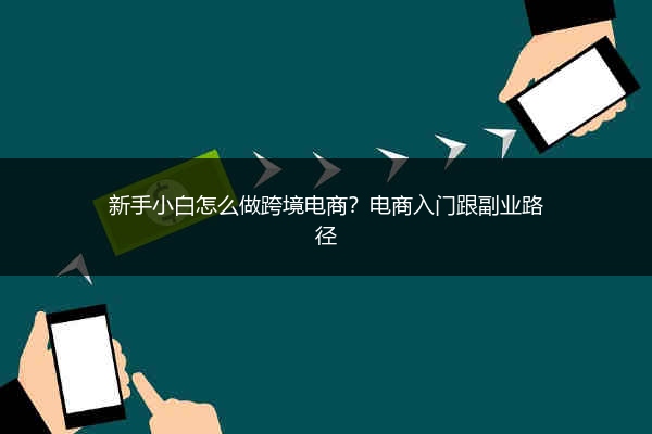 新手小白怎么做跨境电商？电商入门跟副业路径