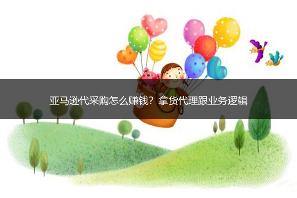 亚马逊代采购怎么赚钱?拿货代理跟业务逻辑