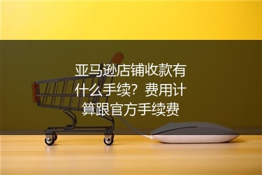 亚马逊店铺收款有什么手续？费用计算跟官方手续费